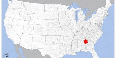 Atlanta meile kaardil